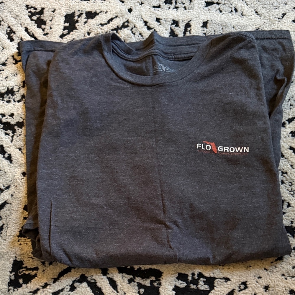 FloGrown Dark Gray Tee